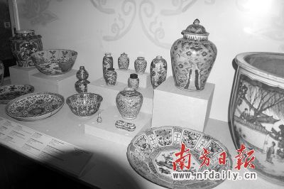 印尼雅加达国立博物馆里的中国古瓷器。