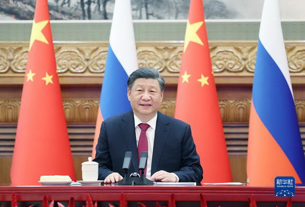 习主席与俄罗斯总统普京视频会晤.jpg